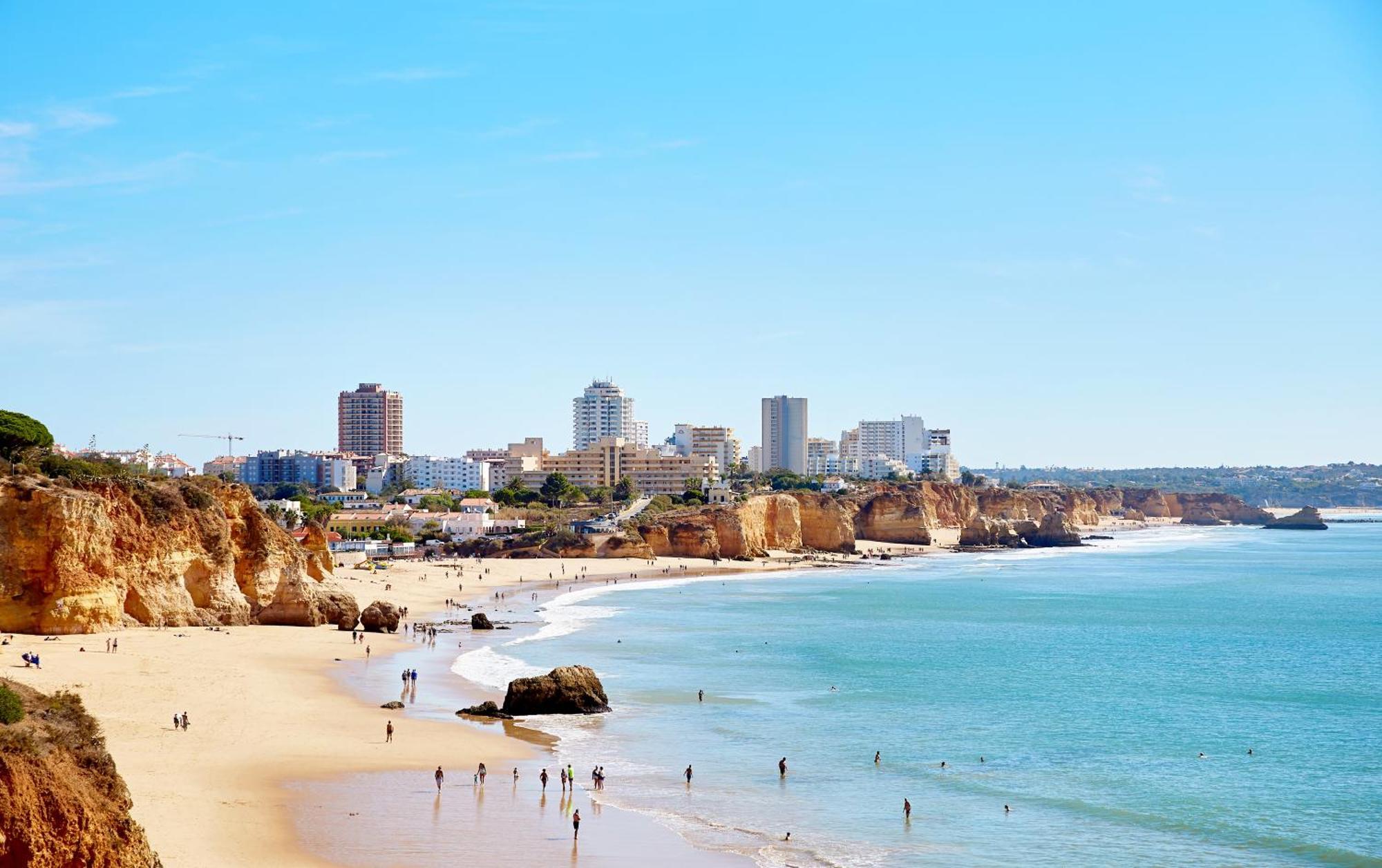Bnb Homes Praia Da Rocha Beach Bright Apartment 50 M Away From The Ocean Portimao Ngoại thất bức ảnh